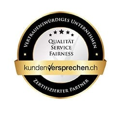 Zertifikat f&uuml;r vertrauensw&uuml;rdiges Unternehmen